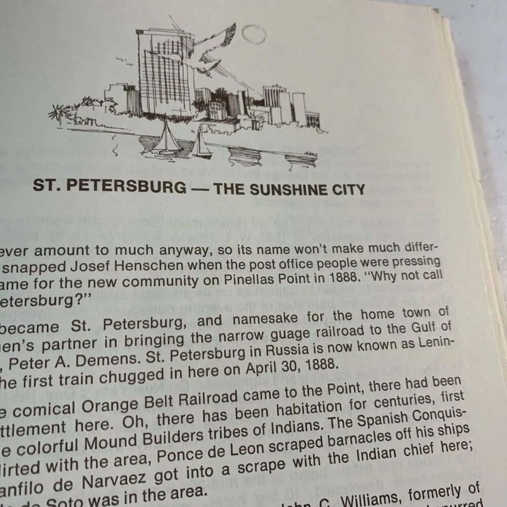 vintage Gourmet Gallery Cookbook Stuart Society St Petersburg Florida 1975